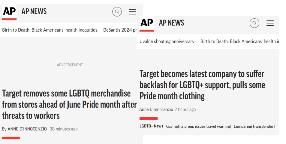 Target becomes latest company to suffer backlash for LGBTQ+ support, pulls  some Pride month clothing